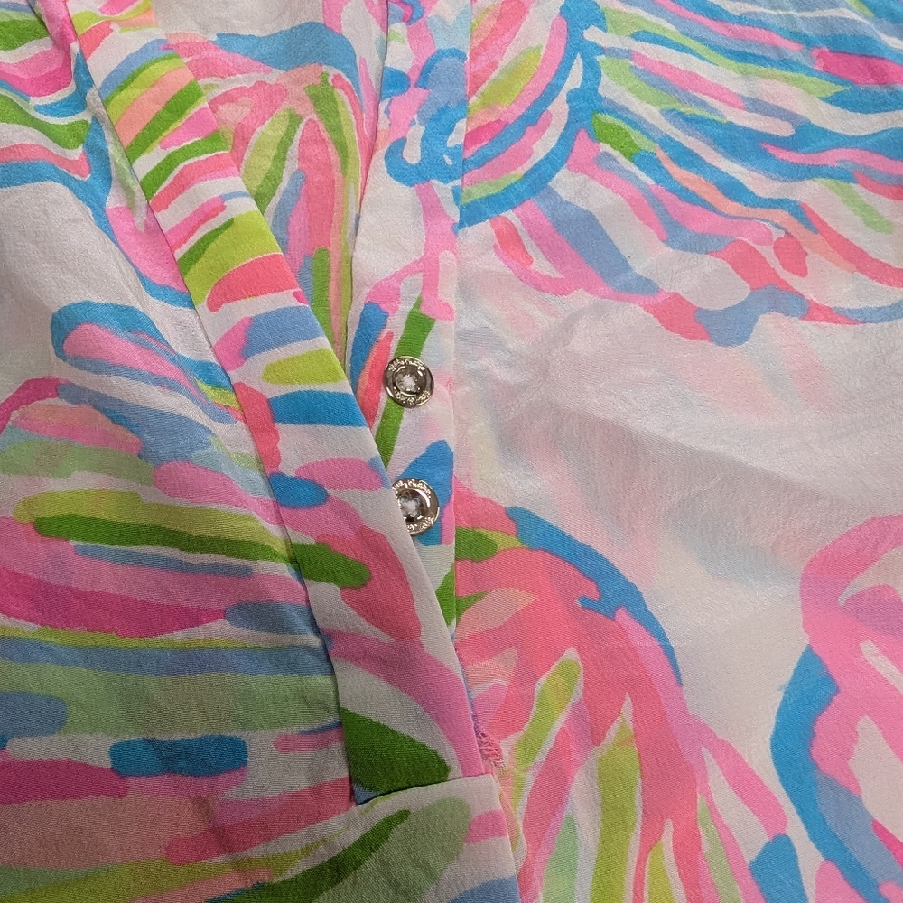 Lilly Pulitzer Sill Sleeveless Blouse - Picture 3 of 8